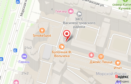 Магазин Красное & Белое в Санкт-Петербурге на карте