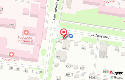Центр пищевых технологий на улице Горького на карте