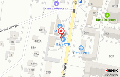Компания Окна Люкс 26 в Октябрьском районе на карте