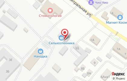 Beer Party на Центральной улице на карте
