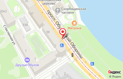 Слава на площади Александра Невского I на карте