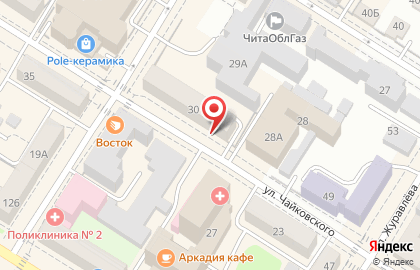Торговая компания ЯR на улице Чайковского на карте
