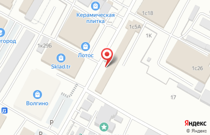 Торговая фирма Тритон в Советском районе на карте
