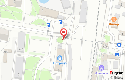 Кафе Почитай на Железнодорожной улице на карте