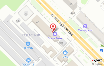 Компания Стройка на проспекте Курчатова на карте