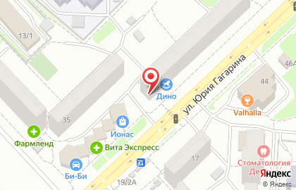 Акционерный коммерческий банк Форштадт на улице Юрия Гагарина на карте