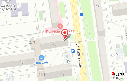 Магазин-пекарня Настоящая Пекарня на улице Газовиков на карте
