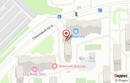 Банкомат СберБанк в Ореховом проезде, 9 на карте