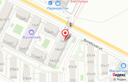Массажная студия Красивые люди на Витебской улице в Геленджике на карте