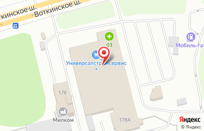 ЗооГрад на Воткинском шоссе на карте