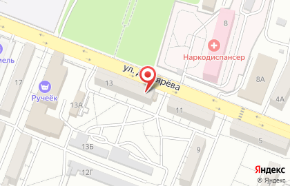 Мебельный магазин Уютный дом в Тракторозаводском районе на карте