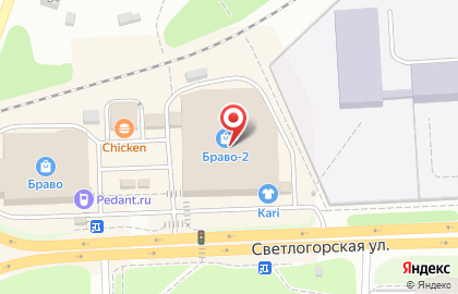 Салон оптики Zenоптика на Светлогорской улице на карте