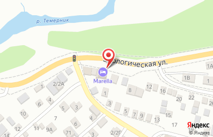 Гостиница Marella на карте