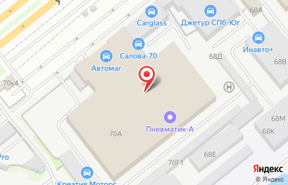 ЗАО Санкт-Петербургский Автобизнесцентр на карте