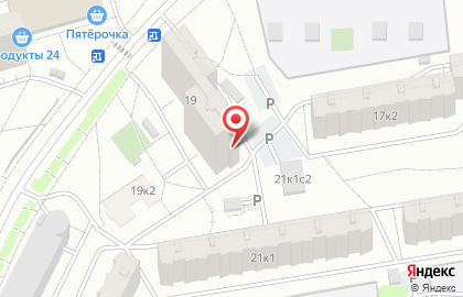 Территориальная клубная система Орехово на улице Маршала Захарова на карте