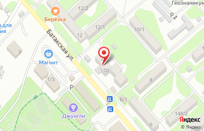 Продуктовый магазин в Ставрополе на карте
