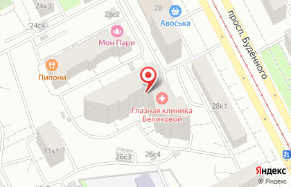 Центр ментальной арифметики ALOHA на метро Шоссе Энтузиастов (Московское центральное кольцо) на карте