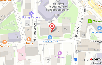 Химчистка-прачечная Еврочистка на метро Бауманская на карте