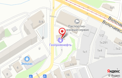 Газпромнефть в Новосибирске на карте