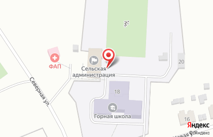 Центральная районная библиотека на Северной улице на карте
