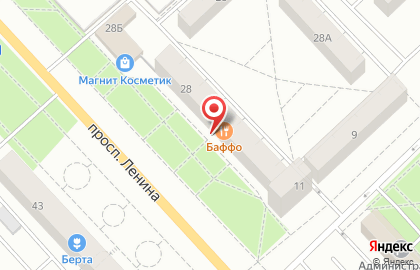 Магазин товаров для детей на проспекте Ленина на карте