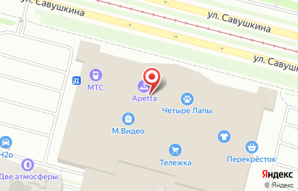 МТС в Приморском районе на карте