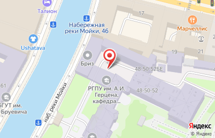 Судоходная компания Энигма на ​Набережной реки Мойки на карте