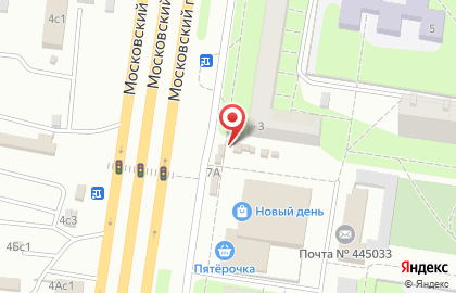 Магазин Борковский хлеб на Московском проспекте на карте