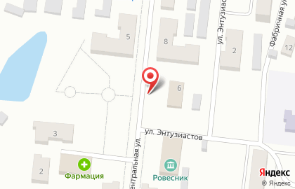 Автомат по продаже питьевой воды Пятый Элемент на Центральной улице на карте