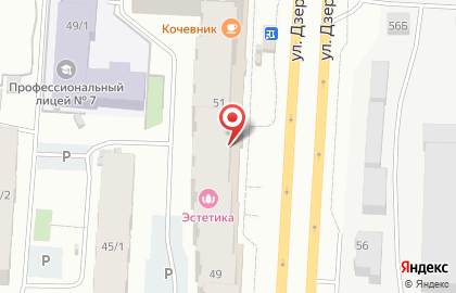 Азиатско-Тихоокеанский Банк на улице Дзержинского на карте