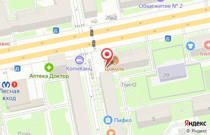 Ломбард 585Gold на Кантемировской улице на карте