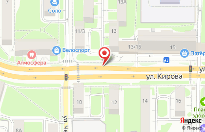 Щиты 3х4 от Парадигма на улице Кирова на карте