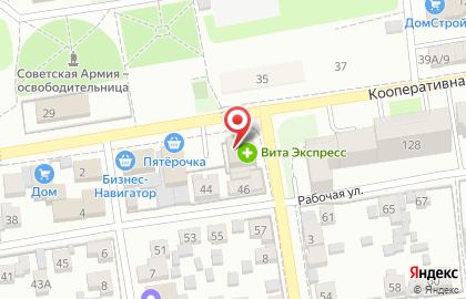 Магазин медицицинского оборудования LifeMedical на Кооперативной улице на карте