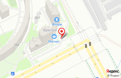 Супермаркет Магнит на Комсомольском проспекте на карте
