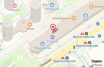 Альфа-Банк, ОАО на Братиславской на карте