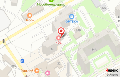 Ортопедический салон ОРТЕКА на улице Маршала Жукова на карте