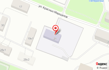 Детский сад Речецветик №91 компенсирующего вида в Архангельске на карте