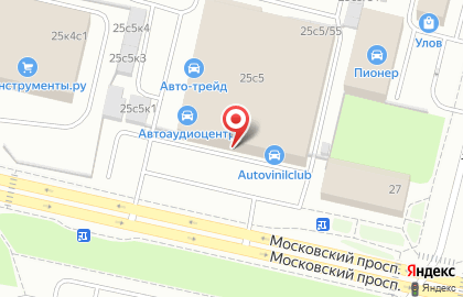 Торговая компания Упаковка на Московском проспекте на карте