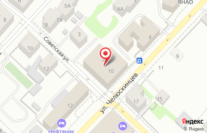 Производственно-сервисная компания Альтаир на улице Челюскинцев на карте