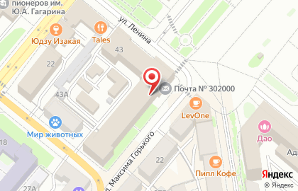 Банкомат Сбербанк на улице Ленина, 43 на карте