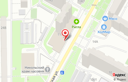 Супермаркет Виктория в Москве на карте
