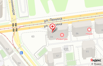 Лаборатория Медэкспресс на улице Ленина на карте