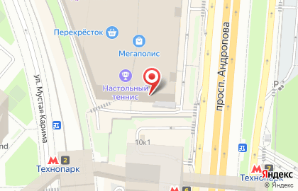Компания Spring на проспекте Андропова на карте