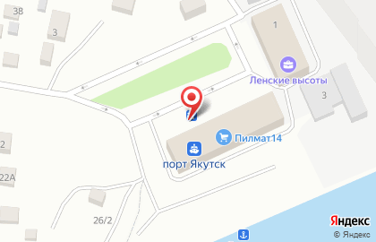Точка быстрого питания Дядюшка Дёнер в Якутске на карте