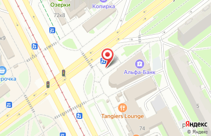 Кофейня Hochu Coffee на метро Международная на карте