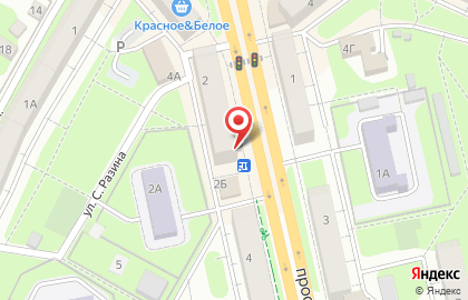 Магазин Роспечать на проспекте Мира, 2 киоск на карте