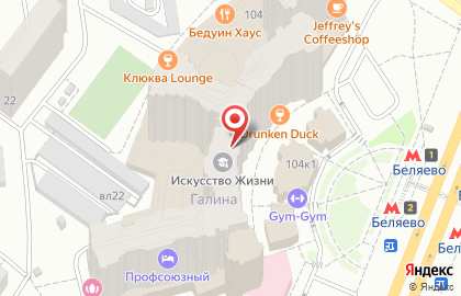 Магазин хозтоваров ХозМаг на Профсоюзной улице на карте