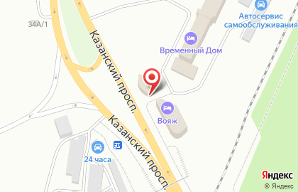 Кафе Экипаж на Казанском проспекте на карте