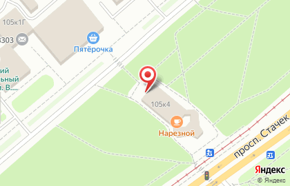 Магазин по продаже мяса индейки Герцог на проспекте Ветеранов на карте