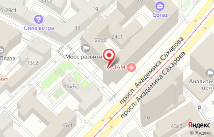 ОАК на карте